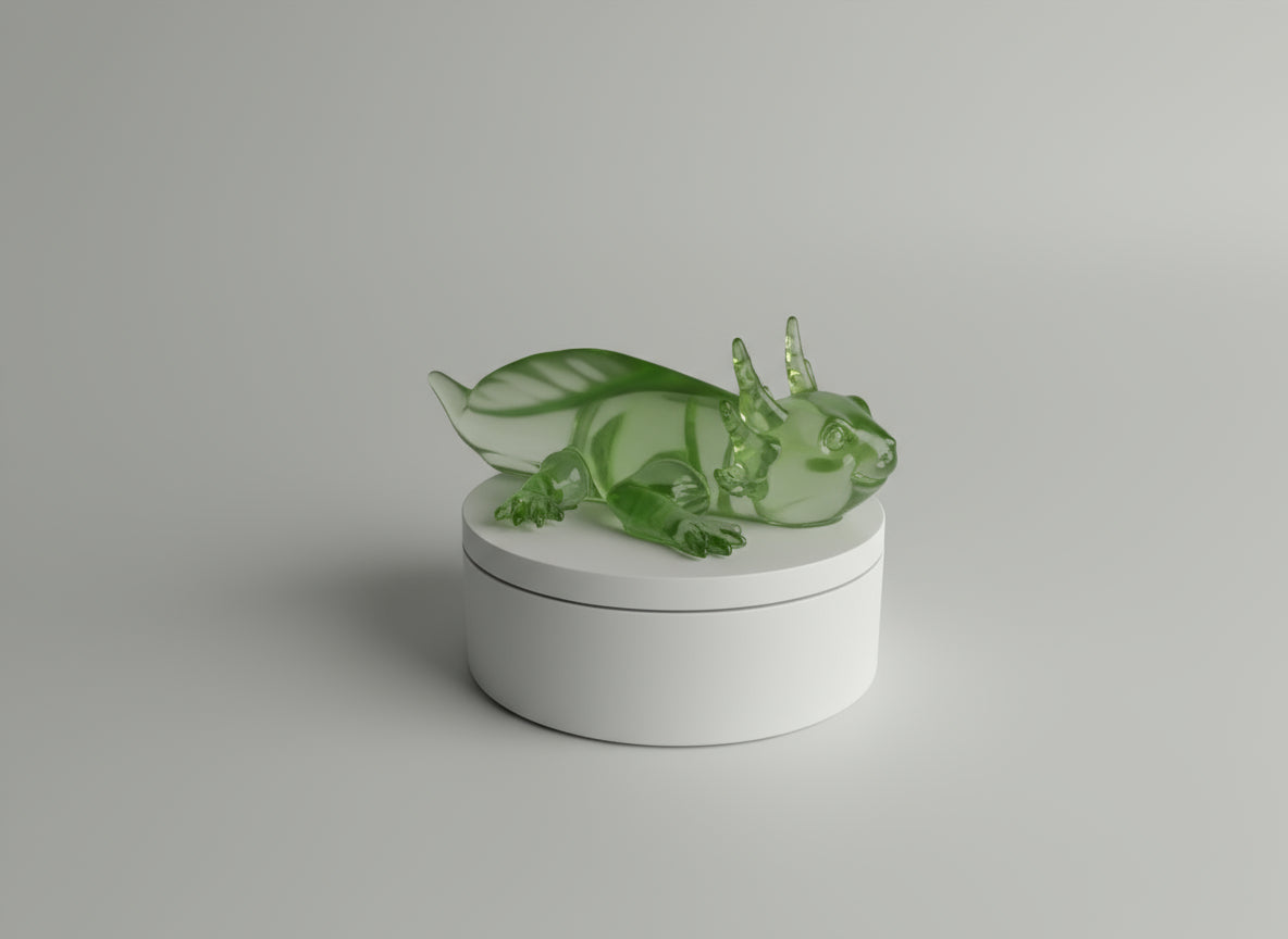 Axolotl - Green (Glow in the Dark)