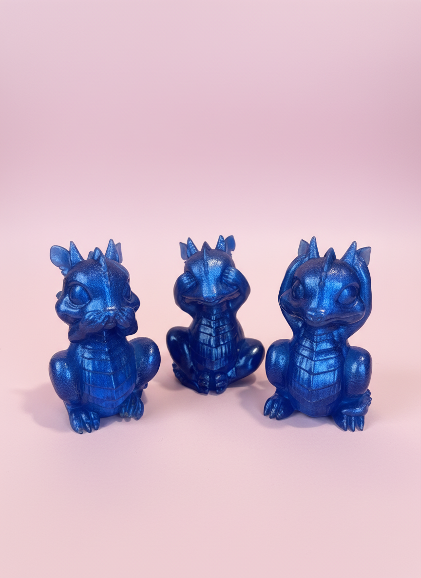 Hear No Evil, See No Evil, Speak No Evil Dragon Set