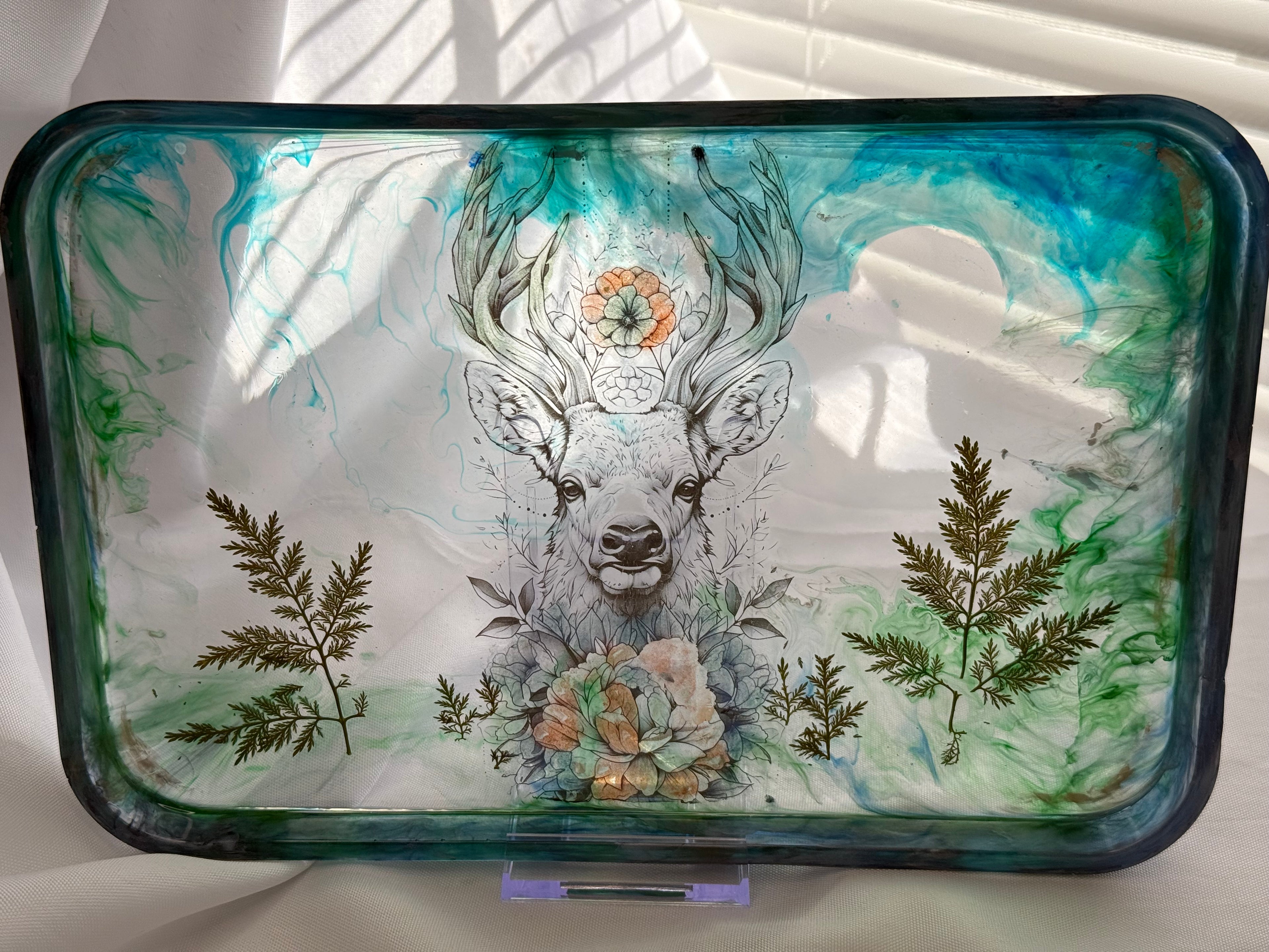 Deer Decorative Tray