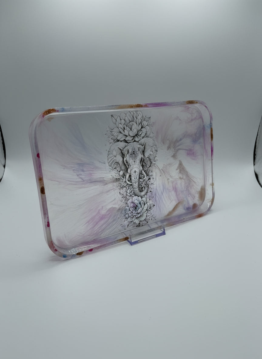 Elephant Decorative Tray